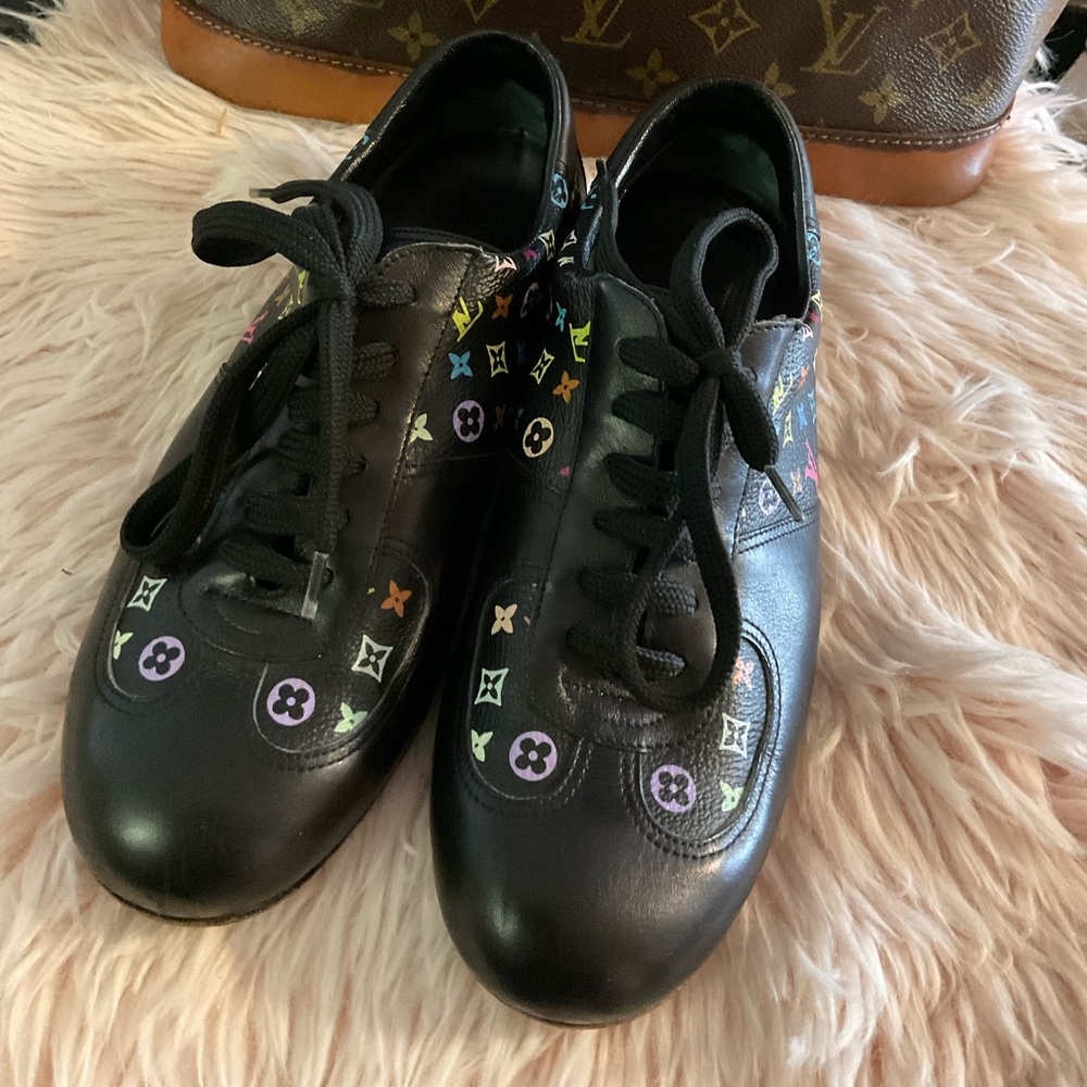 Louis Vuitton multicoloured shoe
